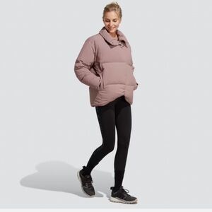 Adidas Women's Taupe Puffer Jacket
